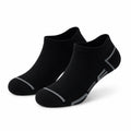 Calzini sportivi alla caviglia 35-38 in maglia neri e grigi - traspiranti ed elasticizzati
