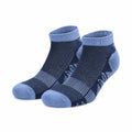 Calze sportive alla caviglia 39-42 in maglia blu navy e azzurro