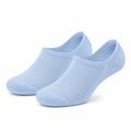Calze corte 39-42 in tessuto azzurro - traspiranti elastiche